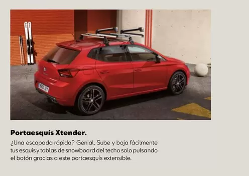 Oferta de Portaesquis Xtender en SEAT