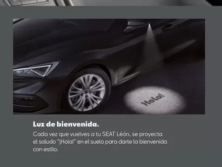 Oferta de Luz De Bienvenida en SEAT