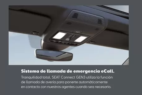 Oferta de Sistema -  De Llamada De Emergencia Ecall en SEAT