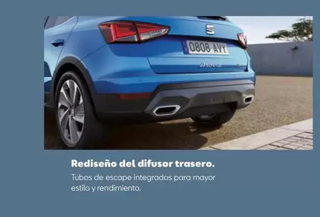 Oferta de Rediseño Del Difusor Trasero en SEAT