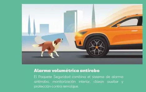 Oferta de Alarma Volumetrica Antirobo en SEAT