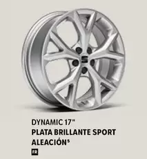 Oferta de Dynamic 17" Plata Brillante Sport Aleacion en SEAT