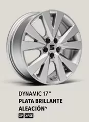 Oferta de Dynamic -  17" Plata Brillante Aleación en SEAT