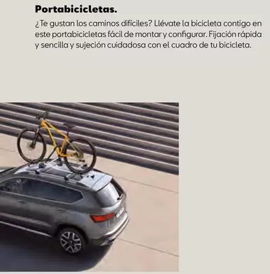 Oferta de Portabicicletas. en SEAT