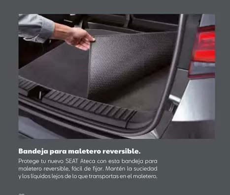 Oferta de Bandeja Para Maletero Reversible en SEAT