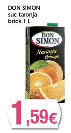 Oferta de Don Simón - Suc Taronja Brick por 1,59€ en Keisy