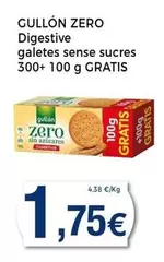 Oferta de Gullón - Digestive Galetes Sense Sucres por 1,75€ en Keisy