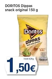 Oferta de Doritos - Dippas Snack Original por 1,5€ en Keisy