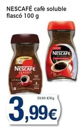 Oferta de Nescafé - Cafe Soluble Flasco por 3,99€ en Keisy