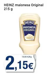 Oferta de Heinz - Maionesea Original por 2,15€ en Keisy