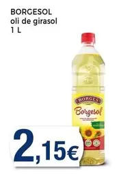 Oferta de Borgesol - Oli De Girasol por 2,15€ en Keisy