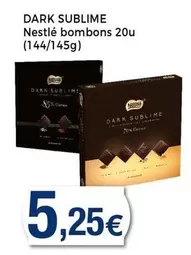 Oferta de Nestlé - Dark Sublime por 5,25€ en Keisy