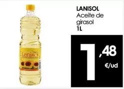 Oferta de Lanisol - Aceite De Girasol por 1,48€ en Eroski