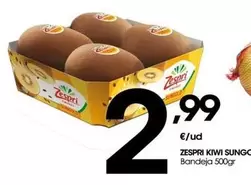 Oferta de Zespri - Kiwi Sungold por 2,99€ en Eroski