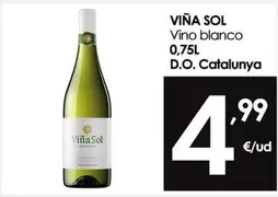 Oferta de Viña Sol - Vino Blanco por 4,99€ en Eroski