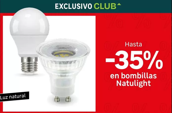 Oferta de En Bombillas Naturlight en Leroy Merlin