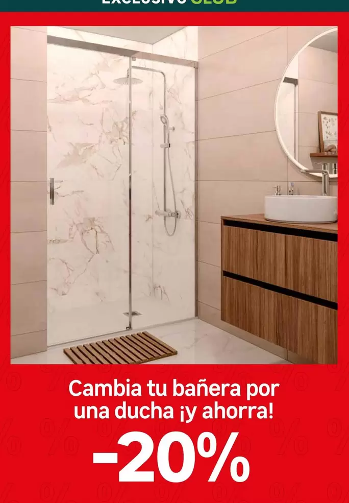 Oferta de Cambia Tu Banera Por Una Ducha Y Ahorra en Leroy Merlin