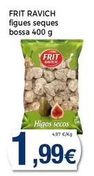 Oferta de Frit Ravich - Figues Seques Bossa por 1,99€ en Supermercats Jespac