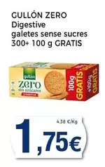 Oferta de Gullón - Digestive Galetes Sense Sucres por 1,75€ en Supermercats Jespac