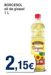 Oferta de Borgesol - Oli De Girasol por 2,15€ en Supermercats Jespac