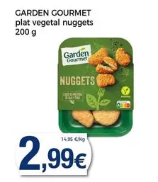 Oferta de Garden Gourmet - Plat Vegetal Nuggets por 2,99€ en Supermercats Jespac