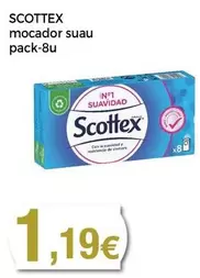 Oferta de Scottex - Mocador Suau por 1,19€ en Supermercats Jespac