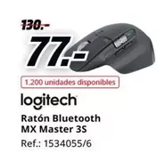 Oferta de Logitech - Ratón Bluetooth MX Master 3S por 77€ en MediaMarkt