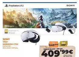 Oferta de PlayStation - Vr2+ Horizon Ctm por 409,99€ en Pascual Martí