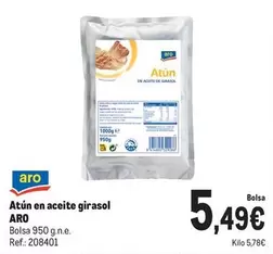 Oferta de Aro - Atun En Aceite Girasol por 5,49€ en Makro