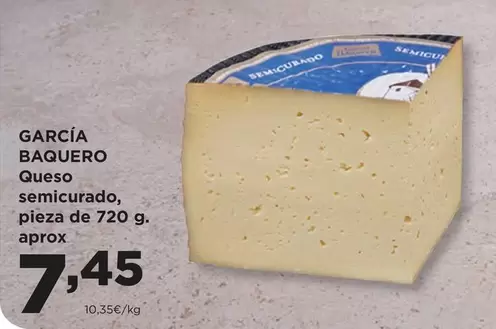 Oferta de García Baquero - Queso Semicurado por 7,45€ en Alimerka