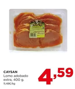 Oferta de Caysan - Lomo Adobado Extra por 4,59€ en Alimerka