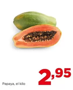 Oferta de Papaya por 2,95€ en Alimerka