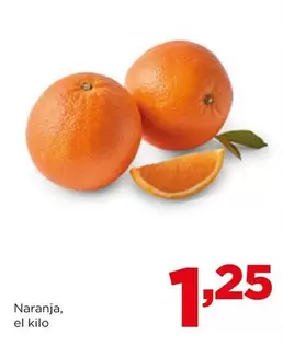 Oferta de Naranja por 1,25€ en Alimerka