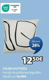 Oferta de TEX - Cojín por 12,5€ en JYSK