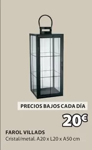 Oferta de Farol Villads por 20€ en JYSK