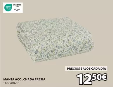 Oferta de Standard - Manta Acolchada Fresia por 12,5€ en JYSK