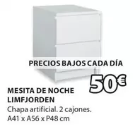 Oferta de Mesita De Noche Limfjorden por 50€ en JYSK