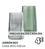 Oferta de Cristal - Jarrón Roy por 4€ en JYSK