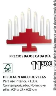 Oferta de Arco De Velas por 11,5€ en JYSK