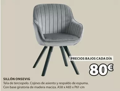 Oferta de Sillon Onsevig por 80€ en JYSK