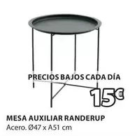 Oferta de Mesa Auxiliar Randerup por 15€ en JYSK