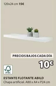 Oferta de Estante Flotante Abild por 10€ en JYSK