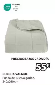 Oferta de Colcha Valmue por 55€ en JYSK