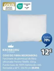 Oferta de Kronborg - Coixi De Fibra Beerenberg por 12€ en JYSK