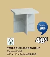 Oferta de Taula Auxiliar Gandrup por 40€ en JYSK