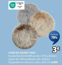 Oferta de Standard - Coixi De Seient Taks por 3€ en JYSK