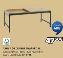 Oferta de Acer - Taula De Centre Trappedal por 47,5€ en JYSK