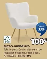 Oferta de Butaca Hundested por 100€ en JYSK