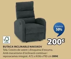 Oferta de Butaca Inclinable Nakskov por 200€ en JYSK