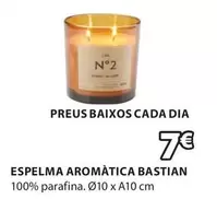 Oferta de Dia - Espelma Aromatica Bastian por 7€ en JYSK